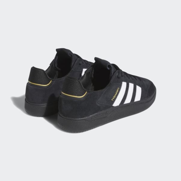 Adidas Tyshawn Low Chaussures Dorées Métallisées