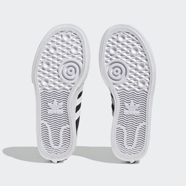 Adidas Nizza Plate-forme Mi Chaussures Blanc