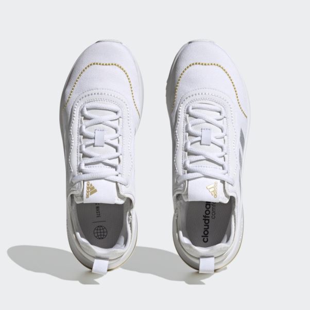 Adidas Chaussures De Course Confort Blanc