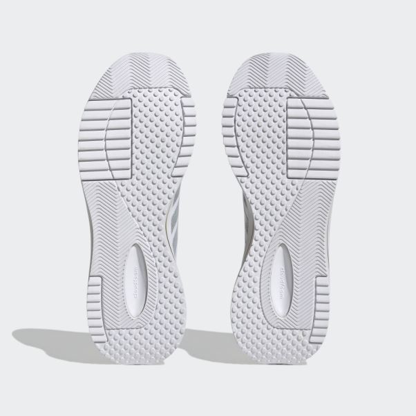Adidas Chaussures De Course Confort Blanc