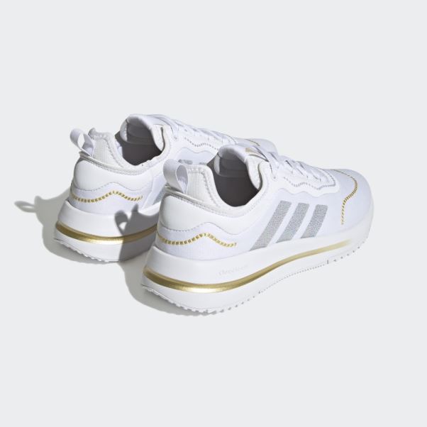 Adidas Chaussures De Course Confort Blanc