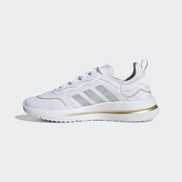 Adidas Chaussures De Course Confort Blanc