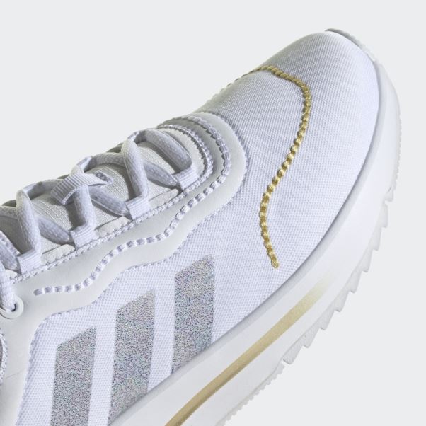 Adidas Chaussures De Course Confort Blanc