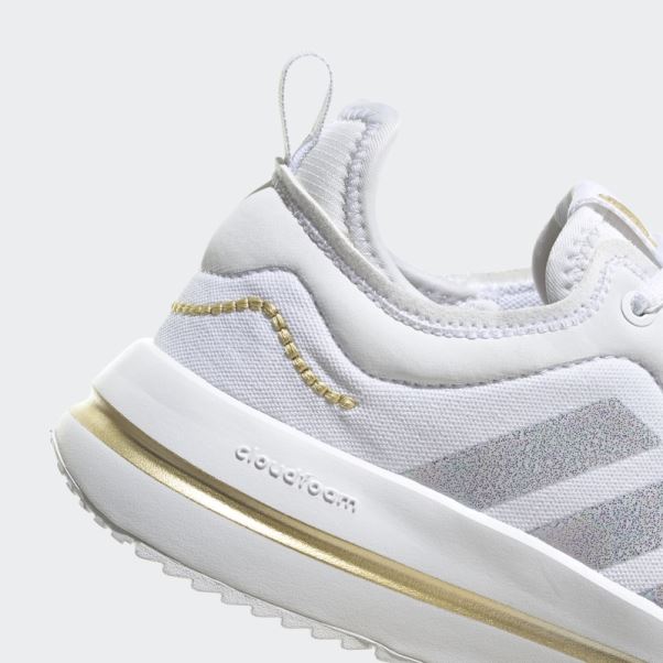 Adidas Chaussures De Course Confort Blanc