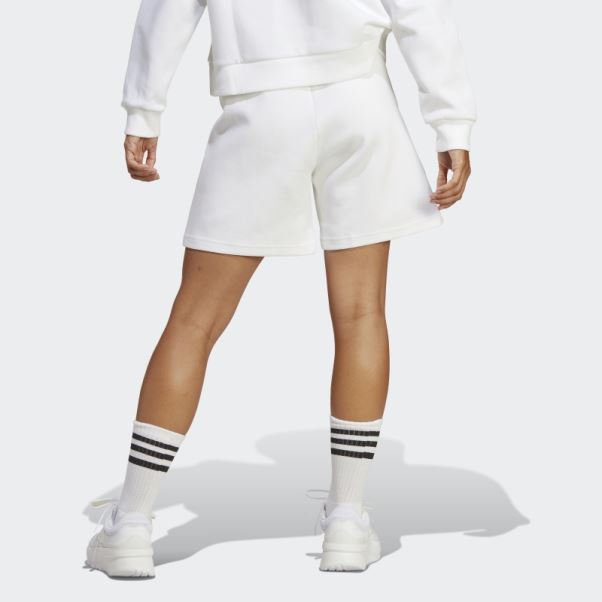 Adidas Future Icons Badge Of Sport Shorts Blanc