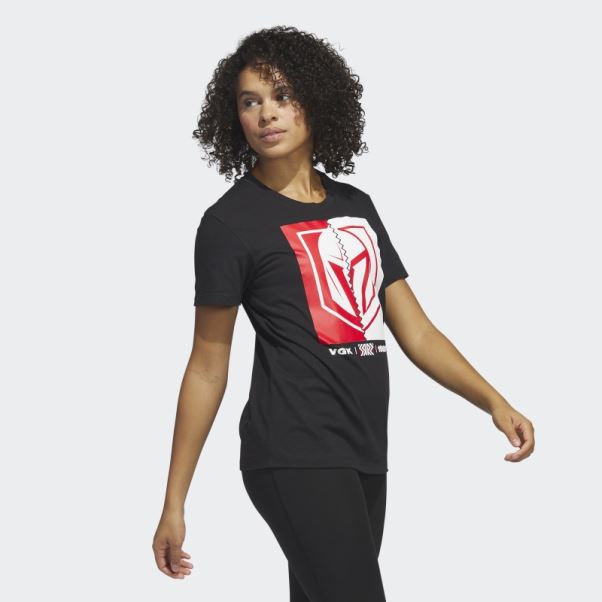 Adidas T-shirt Meneur De Jeu Des Chevaliers D'or Nhl-lvs-5vd