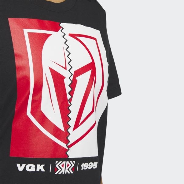 Adidas T-shirt Meneur De Jeu Des Chevaliers D'or Nhl-lvs-5vd