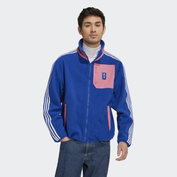 Veste Polaire Juventus Lifestyler Adidas Royal