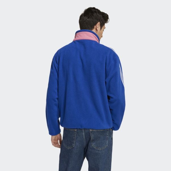 Veste Polaire Juventus Lifestyler Adidas Royal