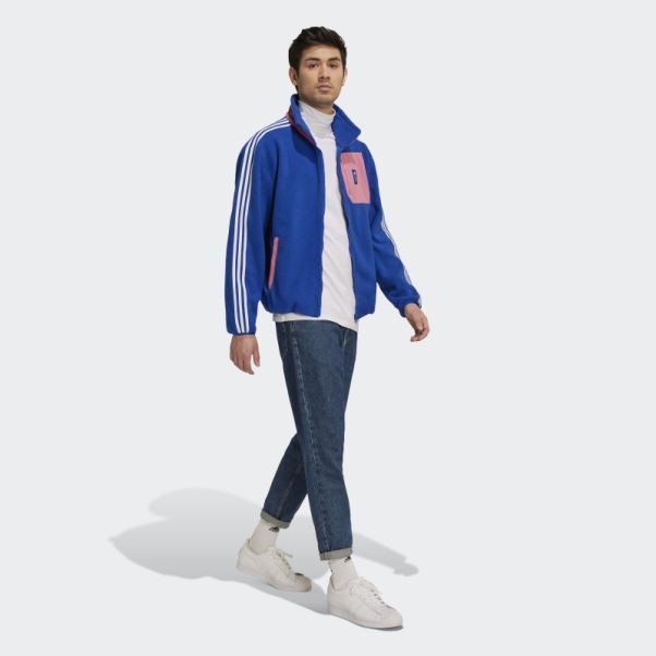 Veste Polaire Juventus Lifestyler Adidas Royal