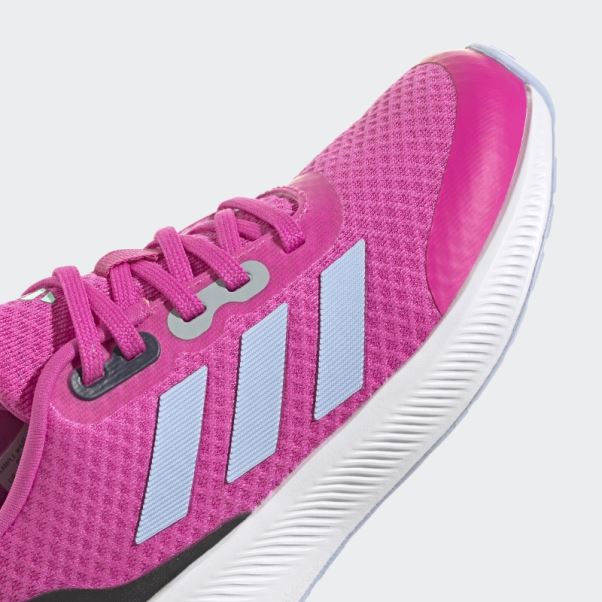 Adidas Falcon 3 Sport Chaussures à Lacets Fuchsia