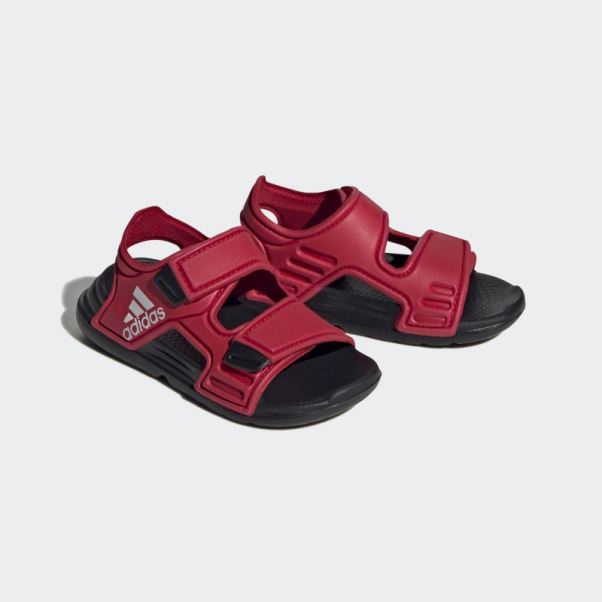 Sandales Adidas Altaswim écarlate