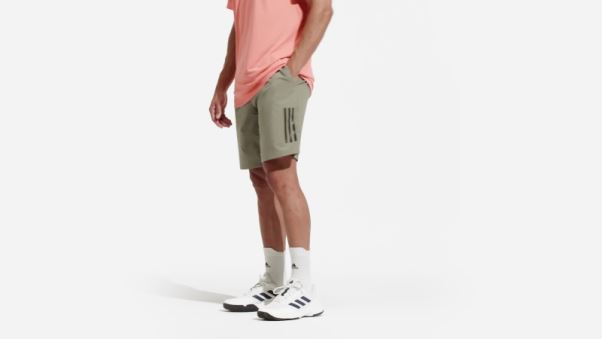 Short De Tennis Club 3-stripes Caillou Argenté Adidas