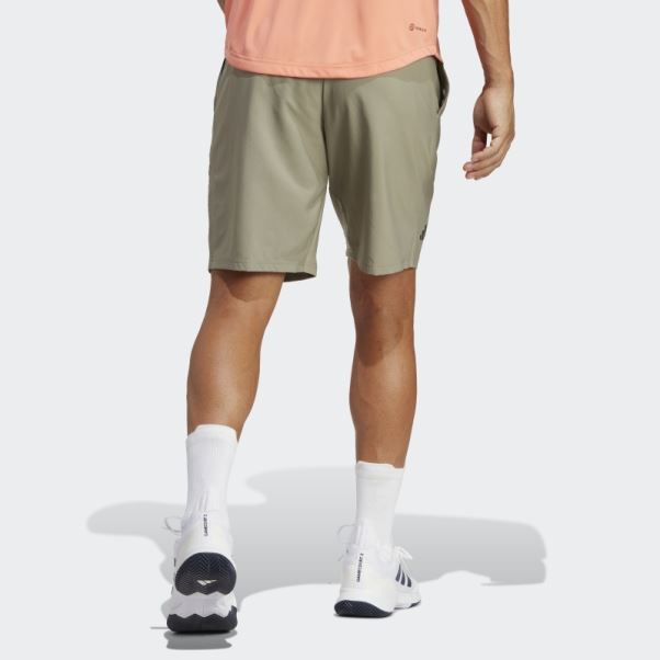Short De Tennis Club 3-stripes Caillou Argenté Adidas