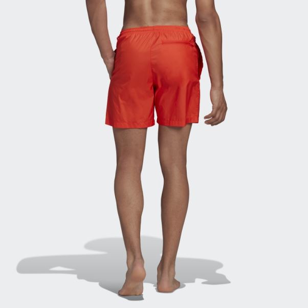 Adidas Aventure Wood Wave Short De Bain Rouge Chaud