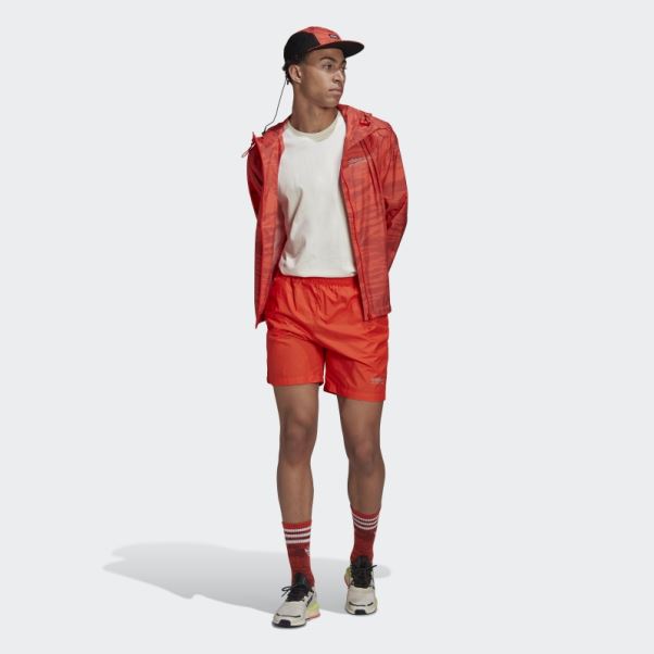 Adidas Aventure Wood Wave Short De Bain Rouge Chaud