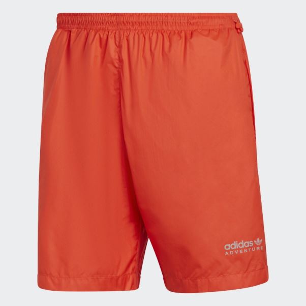 Adidas Aventure Wood Wave Short De Bain Rouge Chaud