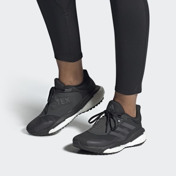 Adidas Solar Glide 5 Gore-tex Chaussures De Course En Carbone