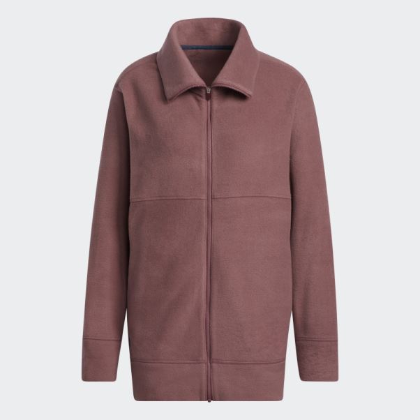 Veste Polaire Adidas (grande Taille) Bordeaux