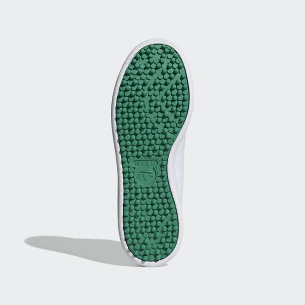 Adidas Stan Smith Primegreen édition Spéciale Chaussures De Golf Sans Crampons Blanc