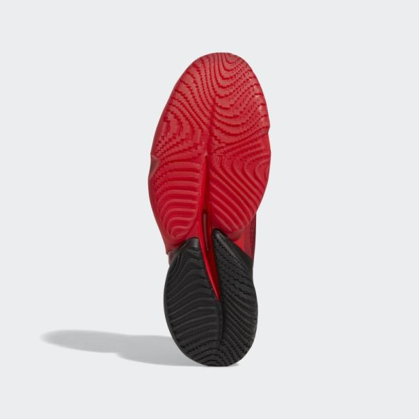 Victoire Rouge Adidas D.o.n. Numéro 4 Chaussures De Basket Chaudes