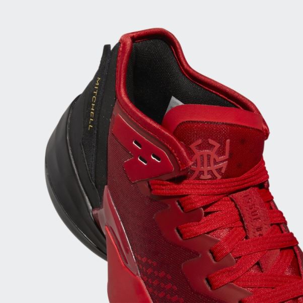 Victoire Rouge Adidas D.o.n. Numéro 4 Chaussures De Basket Chaudes
