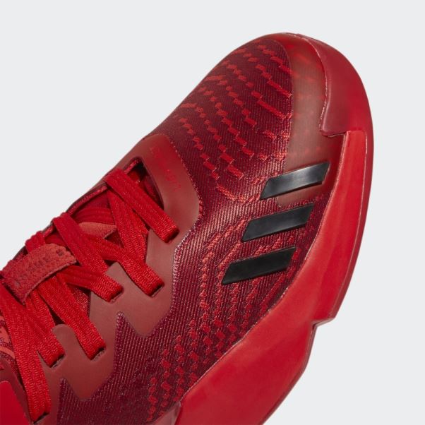 Victoire Rouge Adidas D.o.n. Numéro 4 Chaussures De Basket Chaudes