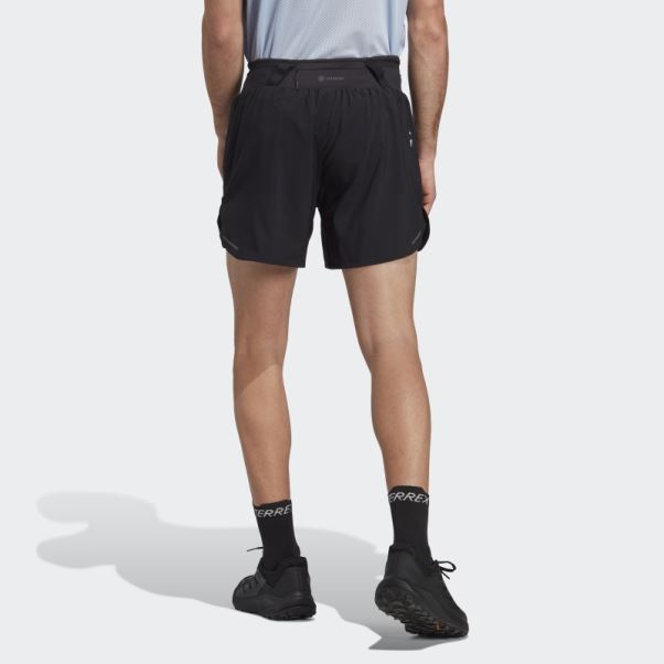 Terrex Agravic Short De Trail Running Adidas Noir