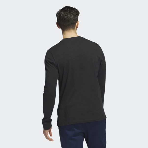 T-shirt à Manches Longues Adidas Tigers Noir