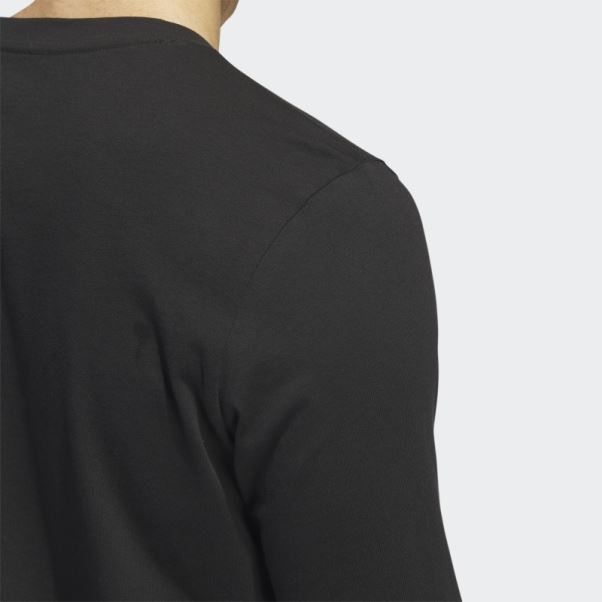 T-shirt à Manches Longues Adidas Tigers Noir