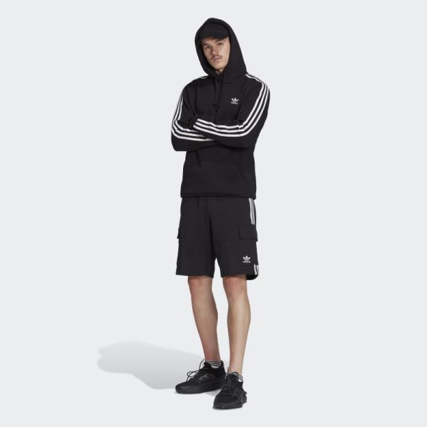 Short Cargo Adicolor Classics 3 Bandes Noir Adidas