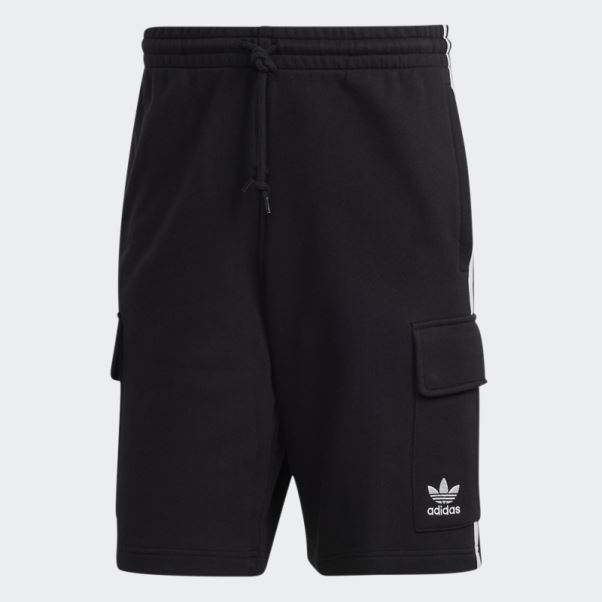 Short Cargo Adicolor Classics 3 Bandes Noir Adidas