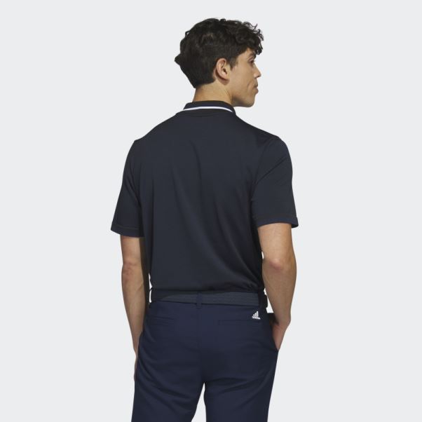 Polo De Golf Adidas Ultimate365 Tour Primeknit Bleu Marine
