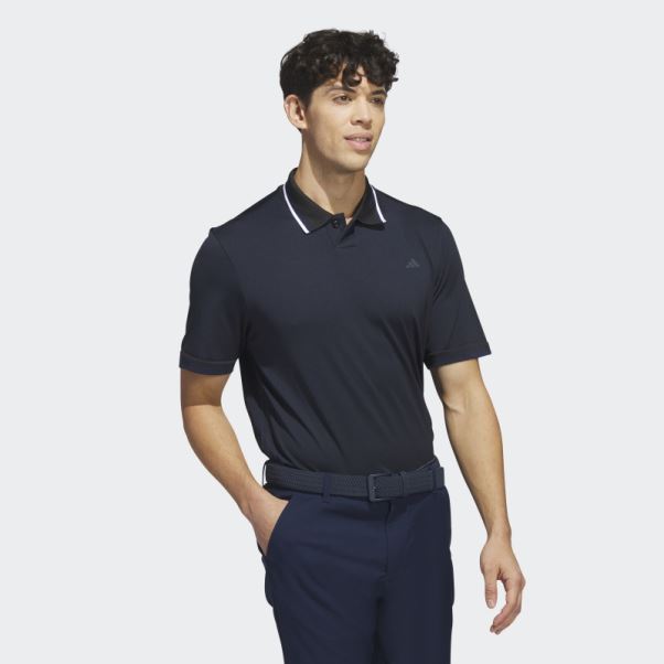 Polo De Golf Adidas Ultimate365 Tour Primeknit Bleu Marine