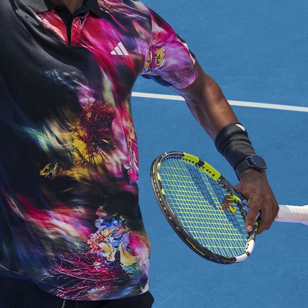 Melbourne Tennis Heat.rdy Freelift Polo Multicolore Adidas
