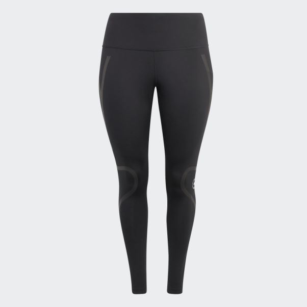 Adidas By Stella Mccartney Truepace Running Leggings - Grande Taille Noir Fashion