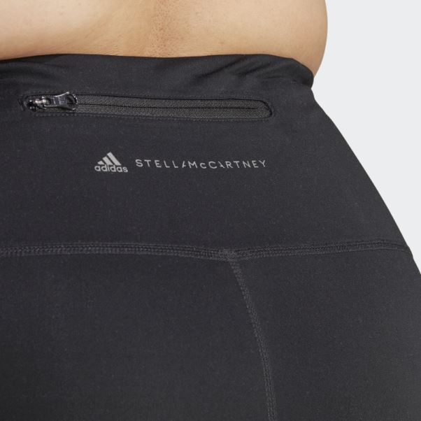Adidas By Stella Mccartney Truepace Running Leggings - Grande Taille Noir Fashion