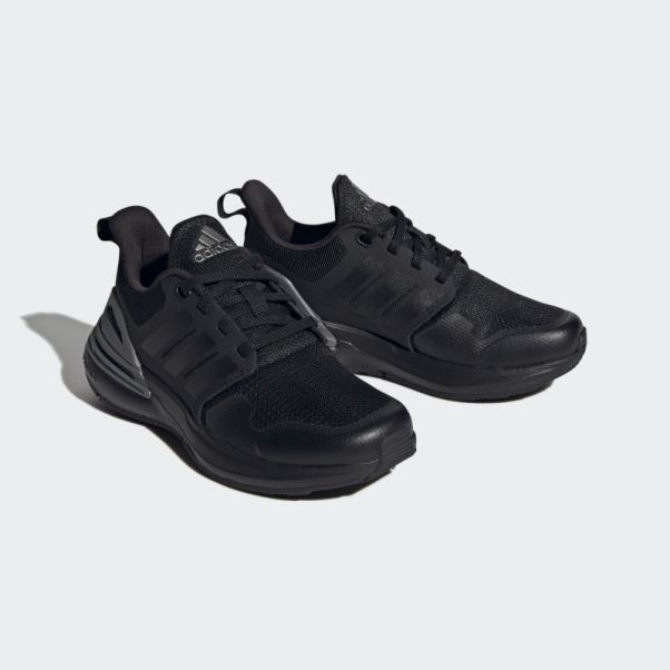 Chaussures Adidas Rapidasport Bounce Lace Noires