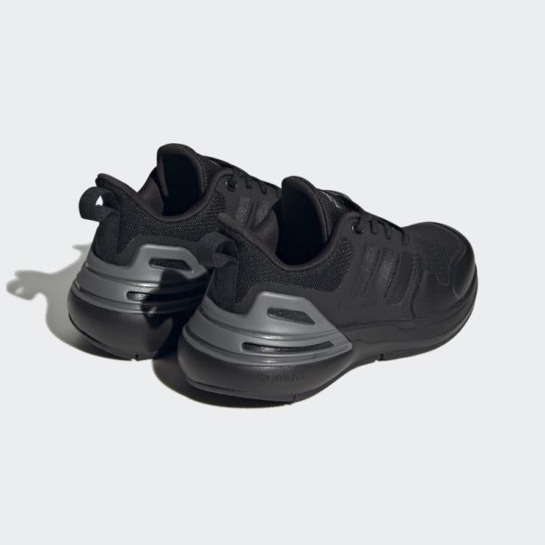 Chaussures Adidas Rapidasport Bounce Lace Noires
