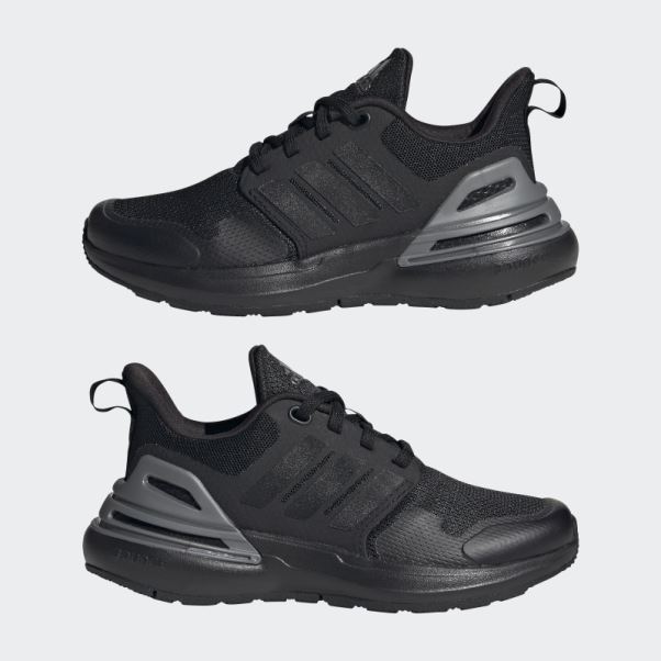 Chaussures Adidas Rapidasport Bounce Lace Noires