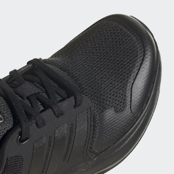 Chaussures Adidas Rapidasport Bounce Lace Noires