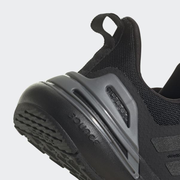 Chaussures Adidas Rapidasport Bounce Lace Noires