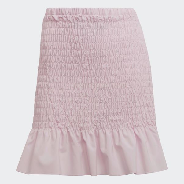 Adidas Jupe Smockée Rose