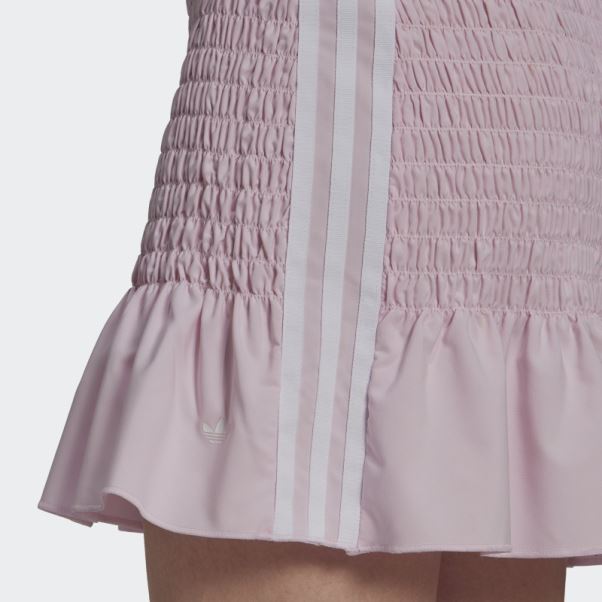 Adidas Jupe Smockée Rose