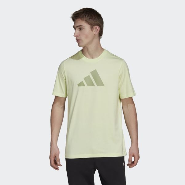 T-shirt à Logo Adidas Lime Future Icônes
