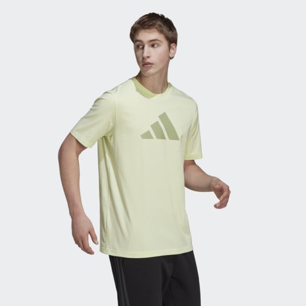 T-shirt à Logo Adidas Lime Future Icônes