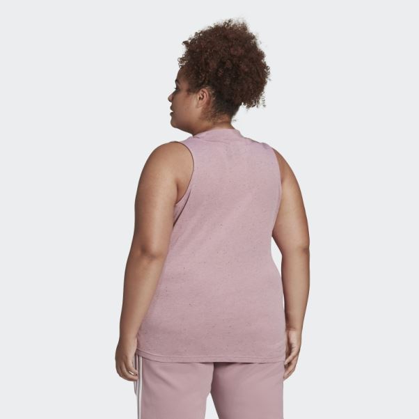 Adidas Future Icons Winners 3.0 Débardeur (taille Plus) Mauve Mel