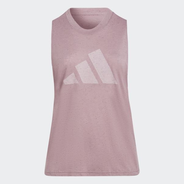 Adidas Future Icons Winners 3.0 Débardeur (taille Plus) Mauve Mel
