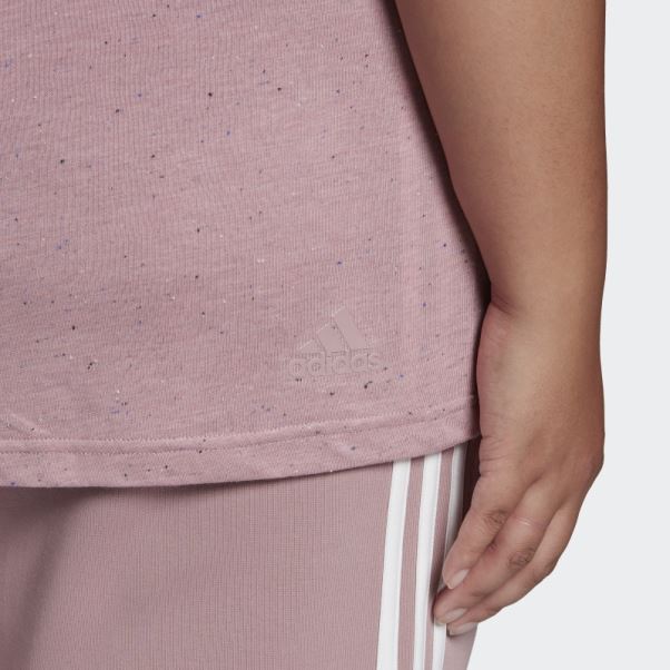 Adidas Future Icons Winners 3.0 Débardeur (taille Plus) Mauve Mel