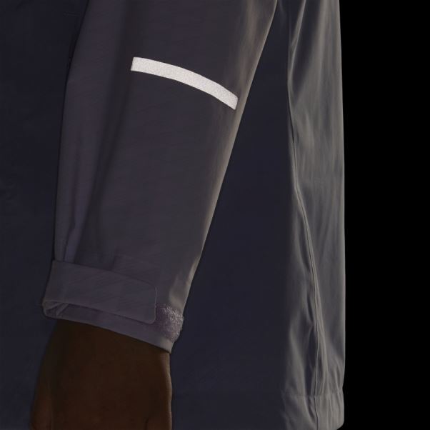 Veste De Pluie 2,5 Couches Terrex Multi Rain.rdy (taille Plus) Silver Dawn Adidas